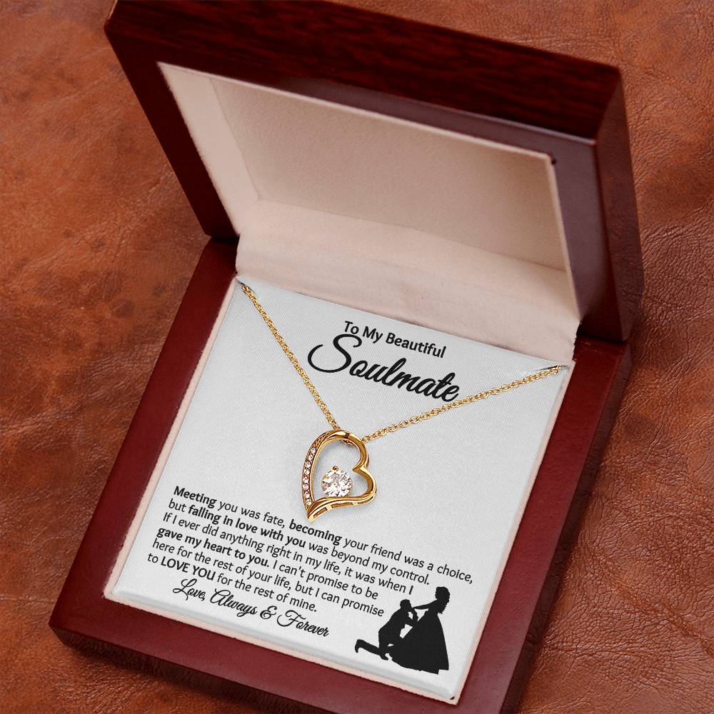 Soulmate - Falling In Love With You - Forever Love Necklace - [WbBt1[