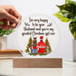 Christmas - Greatest Gift Ever - Circle Acrylic Plaque