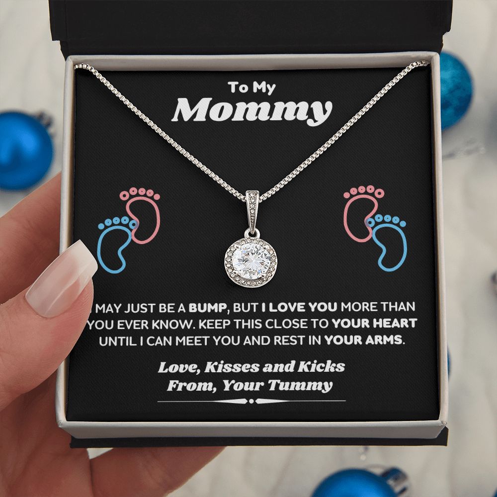 Mommy - Love Kisses and Kicks - Eternal Hope Necklace