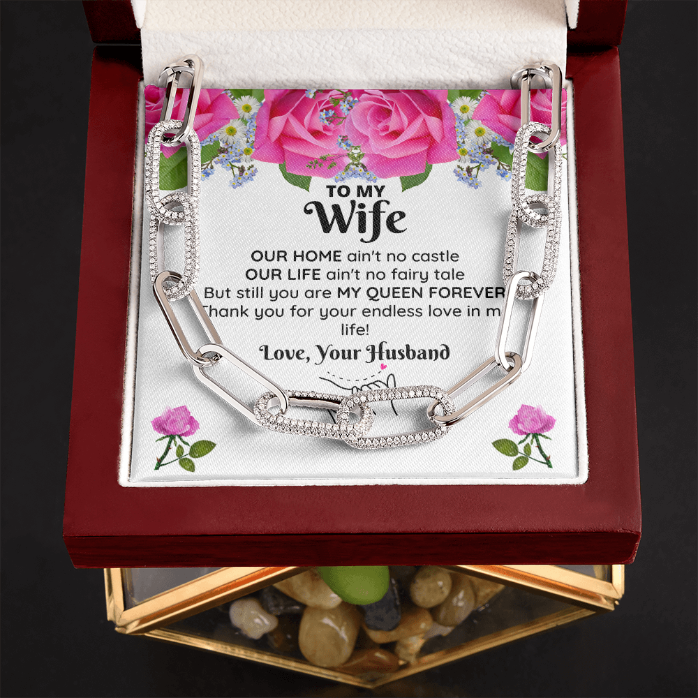 Wife - Endless Love - Seven Hundred Reasons Linked Necklace