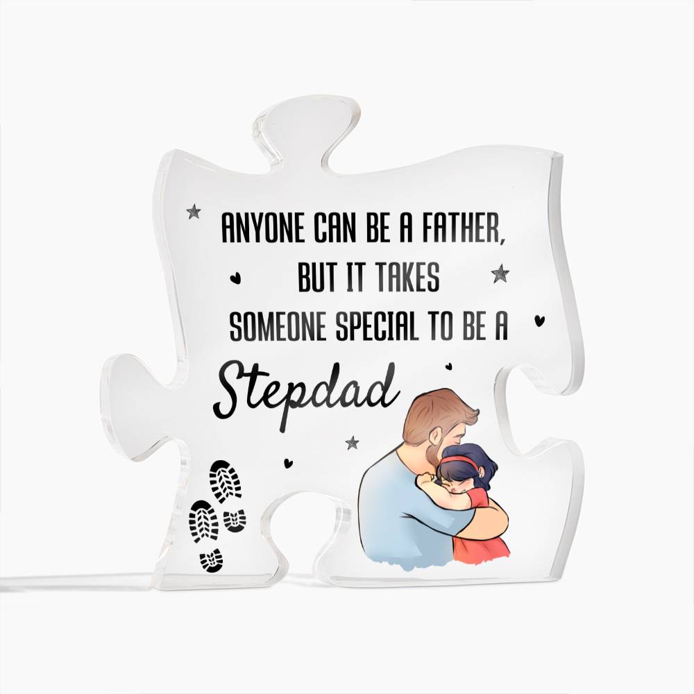 Someone Special To Be A Stepdad, Acrylic Puzzle Plaque