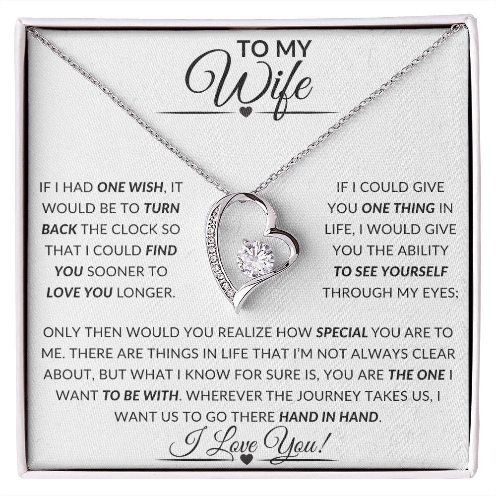 Wife - You Are Special To Me - Forever Love Necklace