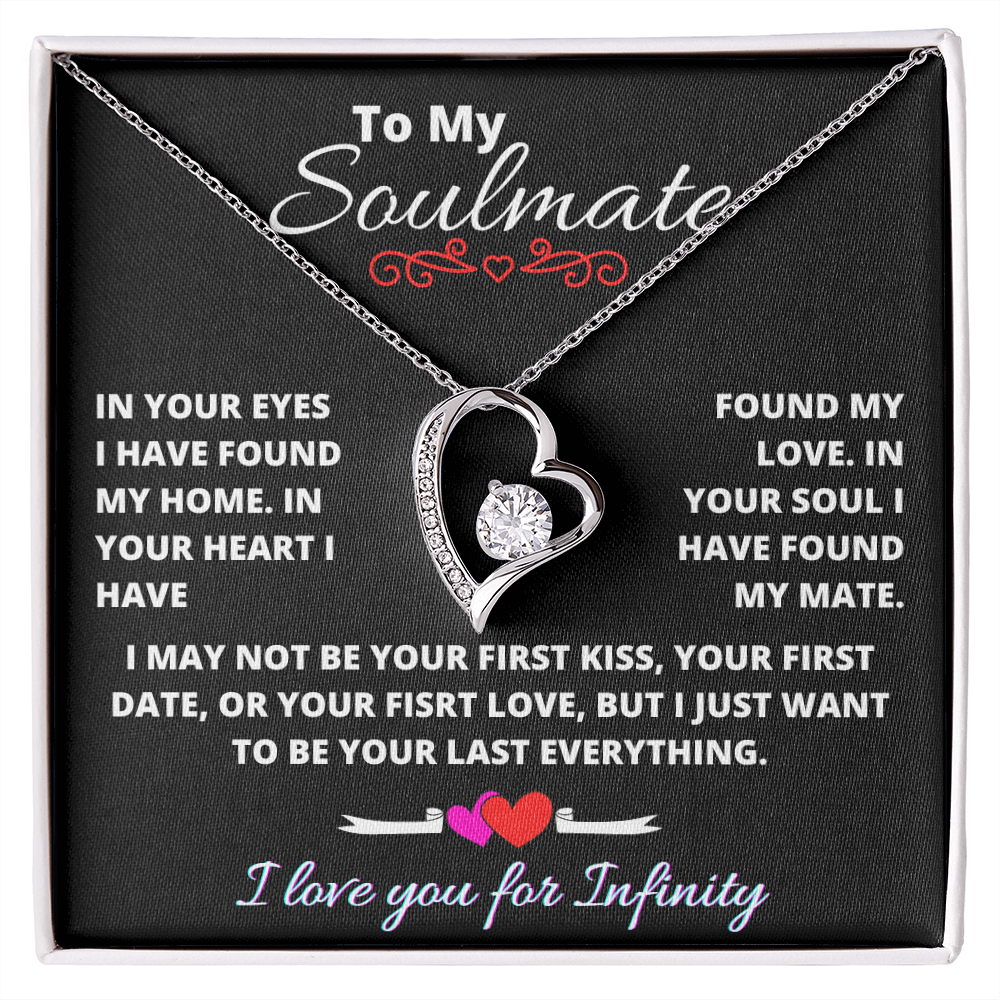Soulmate - I Love You For Infinity | Forever Love Necklace