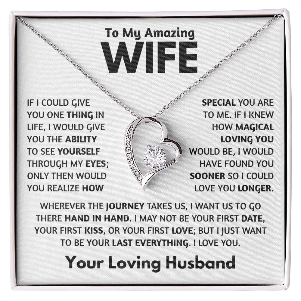 Wife - Loving You Is Magical - Forever Love Necklace