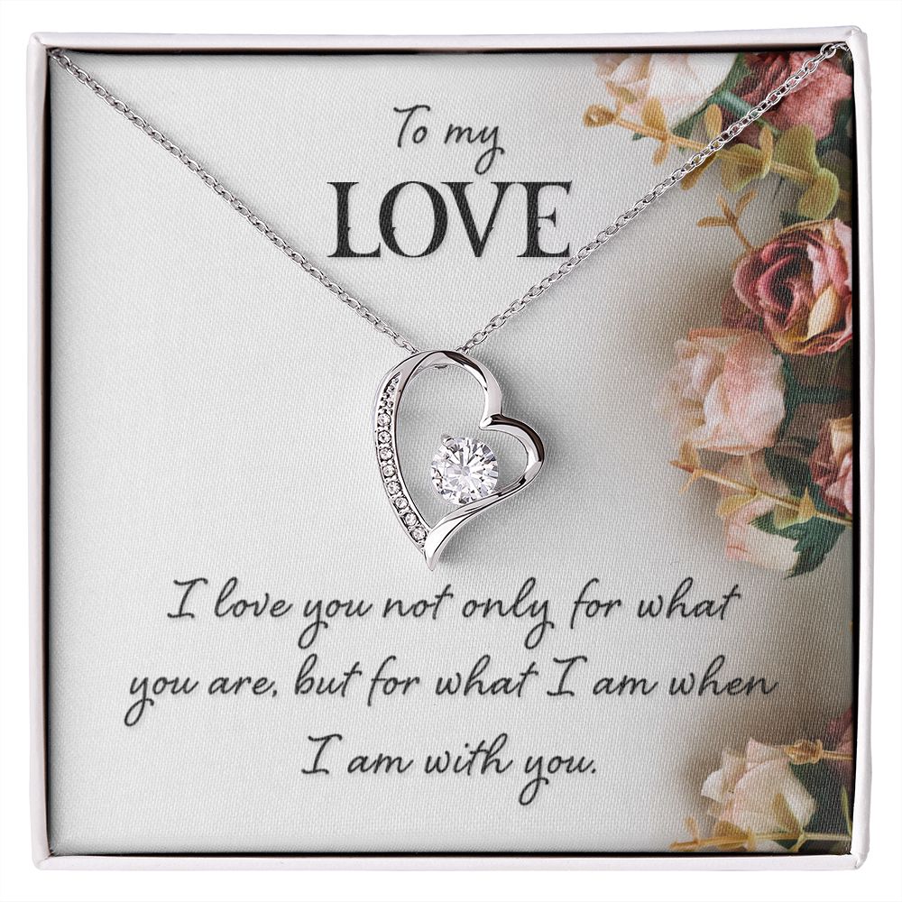 Forever Love Necklace To My Love