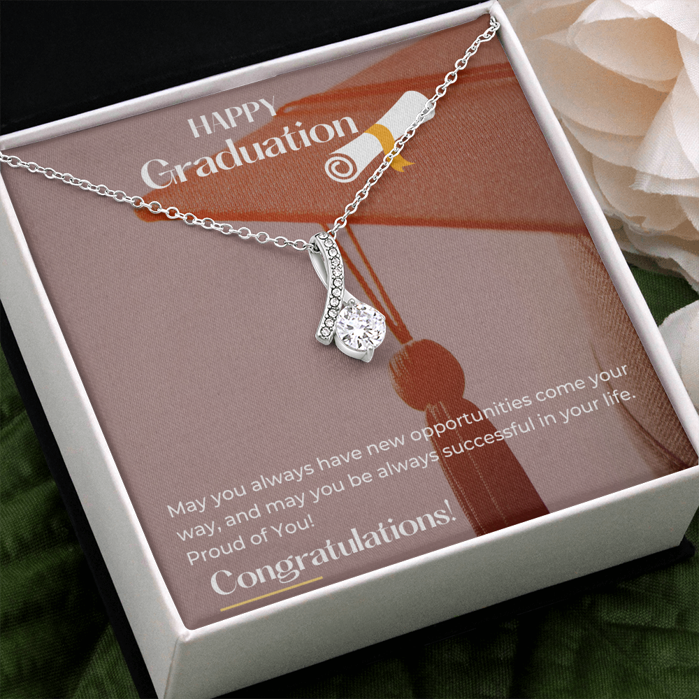 Happy Graduation - Proud of You | Alluring Beauty Necklace