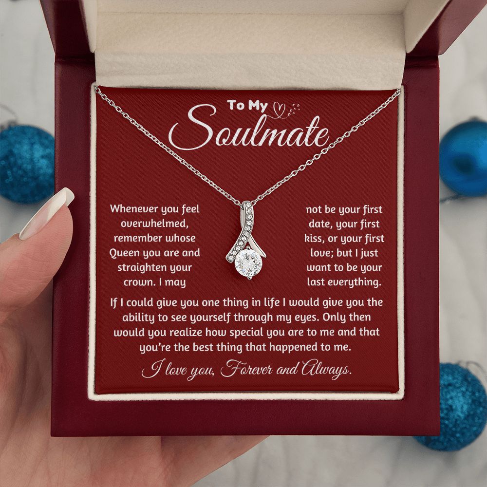 Soulmate - My Queen, My Forever Love - Alluring Beauty Necklace