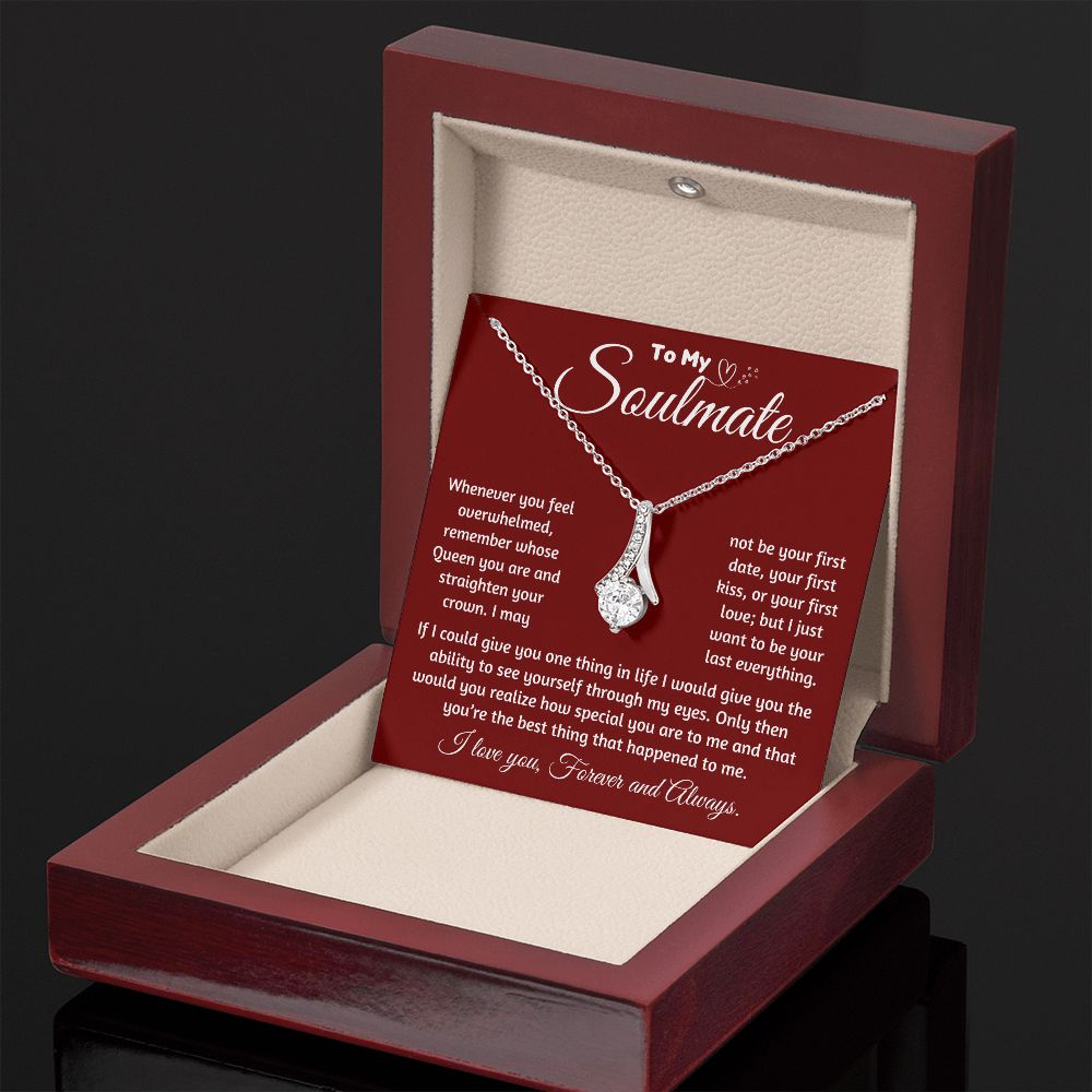 Soulmate - My Queen, My Forever Love - Alluring Beauty Necklace