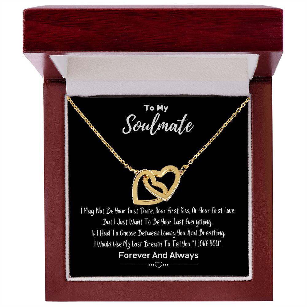 Soulmate - My Last Breath To Love You - Interlocking Hearts necklace