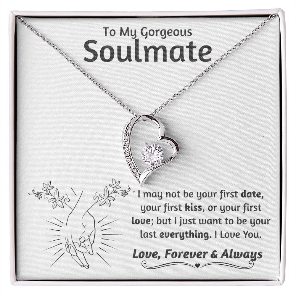 To My Gorgeous Soulmate Forever Love Necklace