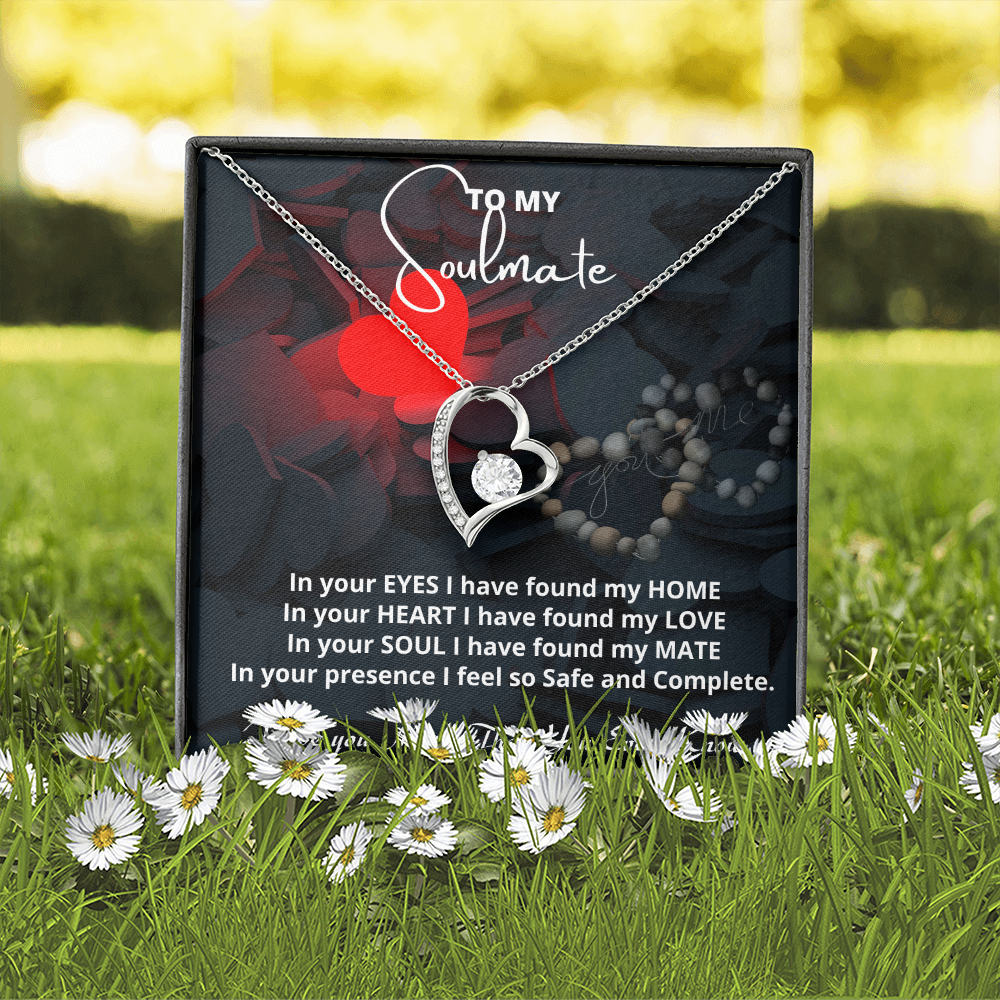 Soulmate - I love You More Than You Ever Know - Forever Love Necklace